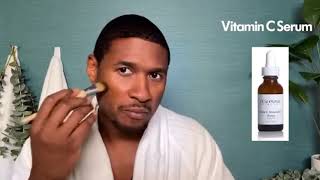Usher's Skincare Routine Using Acne Expert Skincare