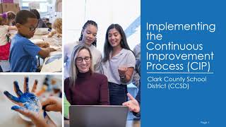 Implementing the Continuous Improvement Process in CCSD