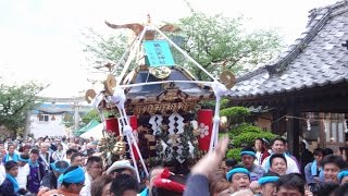 平成２８年　茅ヶ崎市十間坂　第六天神社例大祭  神輿宮入・着座