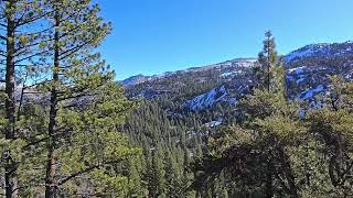 Today's Hike Up A 1800s Historical Canyon With Cliffs \u0026 Beautiful Stream/Winter 2025 Eastern Sierra