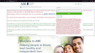 abe.illinois.gov Login ⏬👇