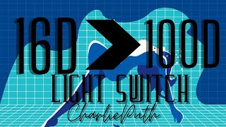🎶Charlie Puth - Light Switch  | 100 D NOT 16 D | 🎴