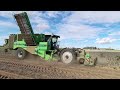 arrachage pdt 2022 avec avr case ih john deere et fendt patatos harvest 2022.