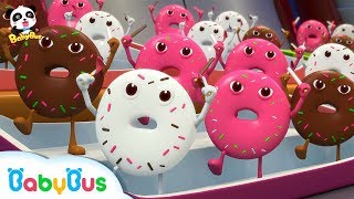Donut Sports Competition | Ice Cream, Candy Song, Hamburger Song | Pretend Play | Baby Song |BabyBus