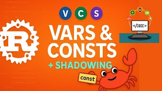 🦀 Rust Variables, Constants & Shadowing Explained 🚀 | Rust Tutorial #2