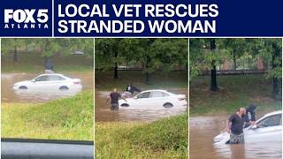 Dramatic rescue caught on camera during flooding | FOX 5 News