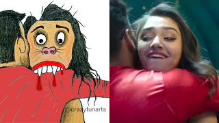 Bullet Full Video Song Memes (Tamil) Ram Pothineni, Krithi Shetty Lingusamy, DSP #crazyfunarts Funny