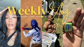 WELCOME BACK VLOG| BASKETBALL GAMES + BASEBALL GAMES + BIRTHDAY PARTIES + RACISM AT SCHOOL ETC