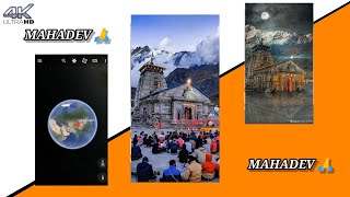 Kedarnath Tempal Mahadev || 4k Ultra HD Whatsapp Status || Trending Mahadev Status 🙏 #Kedarnath