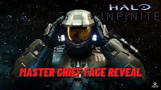 Halo Infinite Master Chief Takes Off Helmet to Reveal His Face