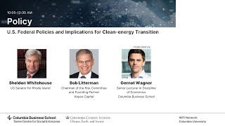 Policy: US Federal Policies and Implications for Clean Energy Transition