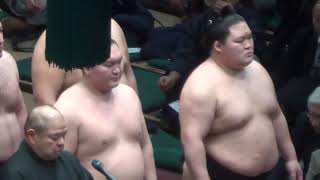 協会挨拶 八角理事長 白鵬 鶴竜 稀勢の里 豪栄道 栃ノ心 貴景勝 妙義龍 玉鷲【平成三十一年大相撲一月場所】初日2019/1/13  [Grand Sumo] 現地観戦