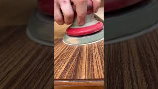 Stripping a Dining Table Top #refinish #refinishing #finisher #sanding #diningtable #repair #wood