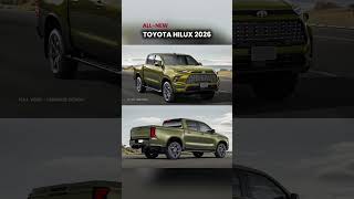 NEW TOYOTA HILUX 2026.? #toyota #hilux #toyotahilux #hilux2025