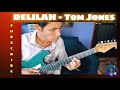 DELILAH - TOM JONES || INSTRUMENTAL PLAYING || ELECTRIC GUITAR