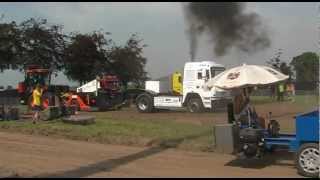 Tractor Quadpulling Oostwinkel 2012. IVECO.  99,51mtr.avi