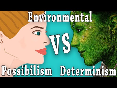 How did environmental determinism impact culture?