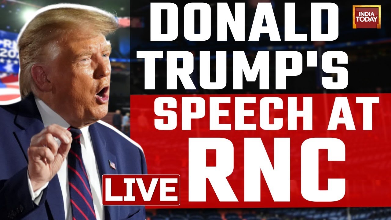 Donald Trump Speech LIVE: Donald Trump Last Speech At RNC | RNC 2024 ...