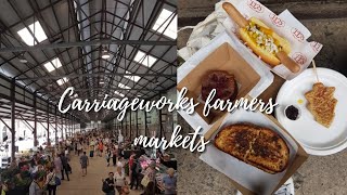 Daily Vlog ||  Carriageworks Farmers Market, Sydney