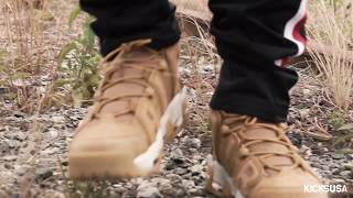 Nike Air More Uptempo 'Wheat' ON FOOT Review | Kicks and Fits