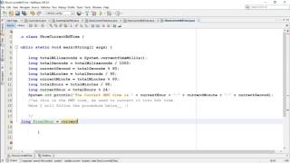 A JAVA PROGRAM TO SHOW THE CURRENT GMT TIME & THE BANNGLADESH LOCAL TIME.