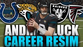 Andrew Luck Career Re-Simulation! Luck Becomes Aaron Rodgers 2.0! Madden 21 Franchise