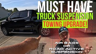 RAS Road Active Suspension | Truck Suspension Upgrade for Towing Trailers and Boats