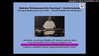 03-ninnu_sEvincina-yadukulakAmbhOji-subbarAya_shAstri - Budalur Krishnamurthy Sastrigal - Gottuvadya