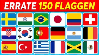 🚩 Errate die Flagge in 3 Sekunden 🌎 | Kannst du die 150 Flaggen erraten?