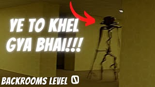 Ye to khel gya bhai 😭 | Backrooms level - 0