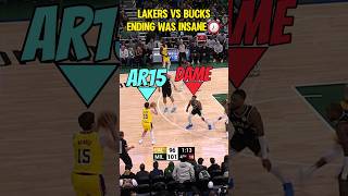 Lakers vs Bucks was a DOUBLE OT THRILLER!😭