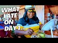 WHAT I ATE ON DAY 1 OF MY CRUISE VACATION !!