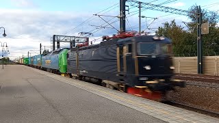 🇳🇴 230721 Kløfta Norway On-Rail intermodal Rc3 1057 + Nordic Refinance TMe diesel