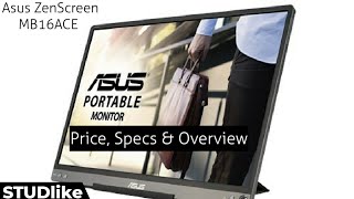 Asus ZenScreen MB16ACE Portable Monitor Price, Specs \u0026 Overview | Asus Monitors | STUDlike