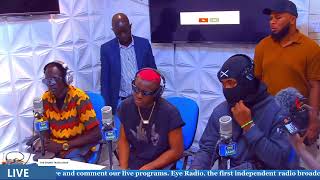 Ruger's live  interview on Eye Radio as discloses reason behind his eye cover