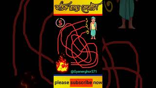 সঠিক রাস্তা কোনটি 🤔| #shorts |#Dhadha | #puzzle  | @Gyanerghor571