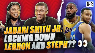Jabari Smith Jr. Is Excited to Go Up Against LeBron and Steph | Taylor Rooks Interview