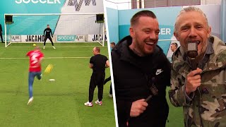 Charlton fans take on the Volley Challenge! | PLUS! Katie Taylor and Jamie O'Hara ⚽⚡