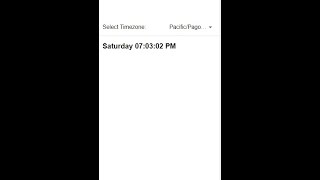 how to get timezone list and getting date of selected timezone inside ionic capacitor app