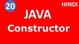 Constructor in java | Default Constructor | Part - 20 | Tech Talk Tricks