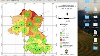 Analisis Buffer (Buffer Analysis)-Quantum GIS (QGIS)