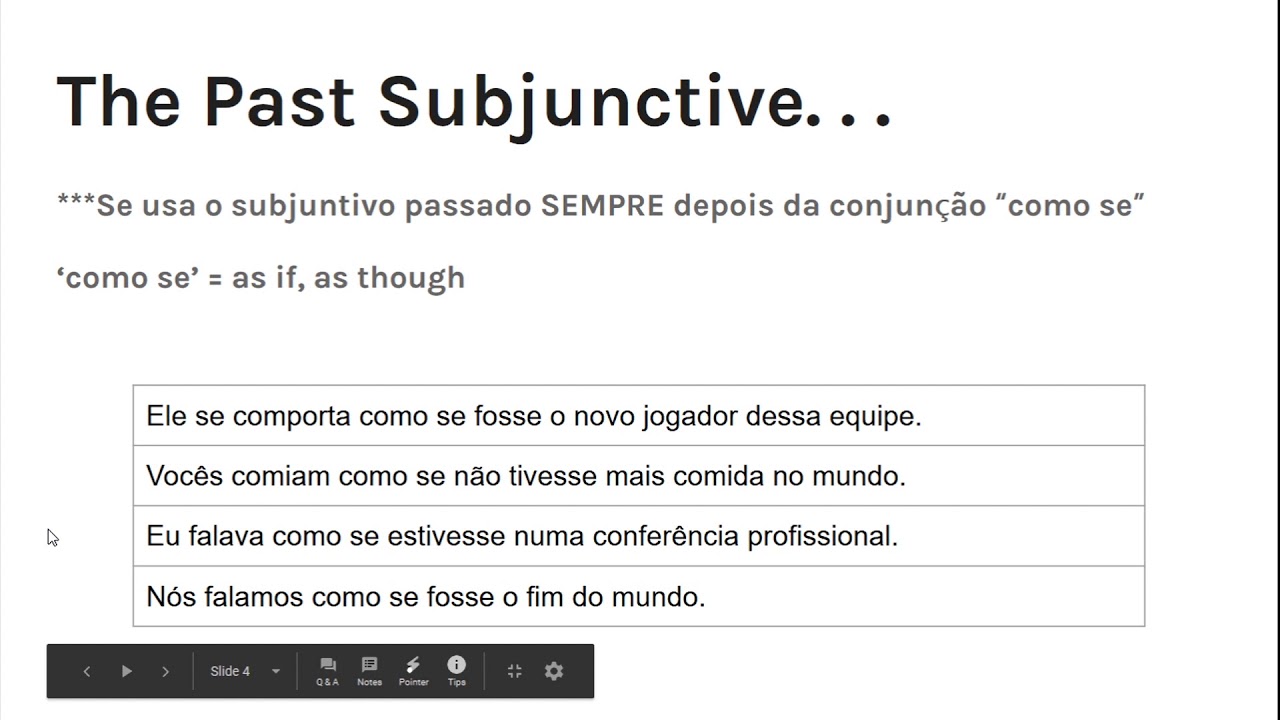 PORTUGUESE SUBJUNCTIVE With Adverbial Conjunctions/Conjunctions - YouTube