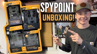 SPYPOINT 2024 TRAIL CAMERA OPTIONS! UNBOXING \u0026 REVIEW: FORCE 48 + FORCE PRO S + FLEX M + FLEX PLUS