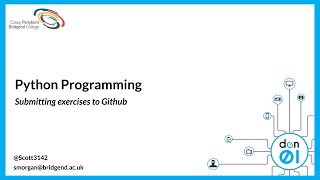 Python programming - Submitting to Github