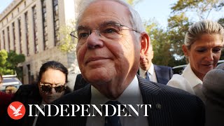 Watch again: New Jersey senator Bob Menendez appears in Manhattan court over bribery charges