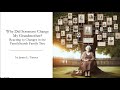 Reacting to Changes in the FamilySearch Family Tree -James Tanner (11 Feb 2024)