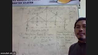 Struktur Kayu P4 STRUKTUR RANGKA b. - TEKAN TARIK (live in class)