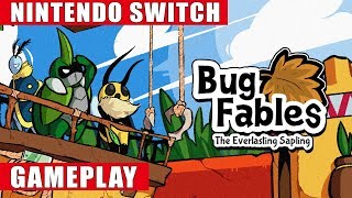 Bug Fables: 永遠の苗木 Nintendo Switch ゲームプレイ