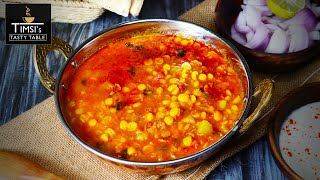 My family's favourite Zucchini dinner recipe! Zucchini Chana Dal Fry #timsistastytable