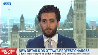 New details released on protesters charged in Ottawa